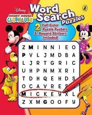Mickey Mouse Clubhouse Word Search Puzzles